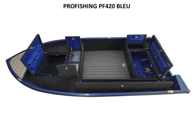 Bateau Profishing PF420 bleu