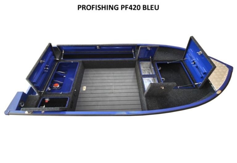Bateau Profishing PF420 bleu